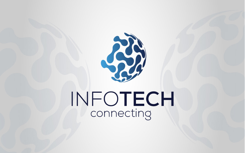 Information Technology Logo Design Logo Template