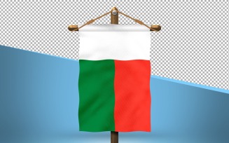 Madagascar Hang Flag Design Background