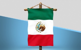 Mexico Hang Flag Design Background