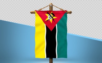 Mozambique Hang Flag Design Background