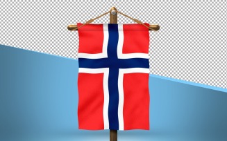 Norway Hang Flag Design Background