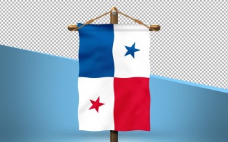 Panama Hang Flag Design Background