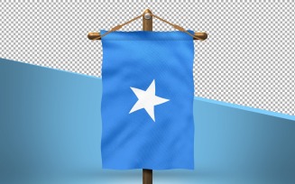Somalia Hang Flag Design Background