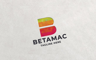 Professional Betamac Letter B Logo