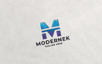 Professional Modernek Letter M Logo