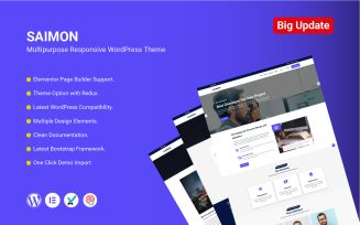 Saimon - Multipurpose Responsive WordPress Theme