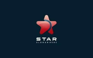 Star Gradient Logo Design