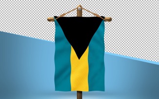 The Bahamas Hang Flag Design Background