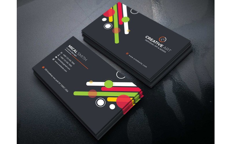 Template #234928 Card Corporate Webdesign Template - Logo template Preview