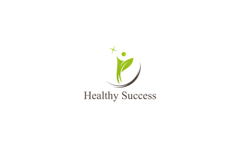 Clean Healthy Logo Design Logo Template