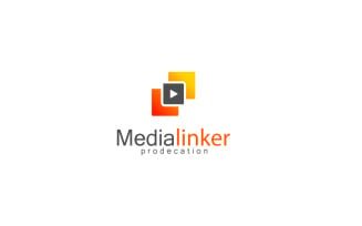 Media Play Logo Design Template