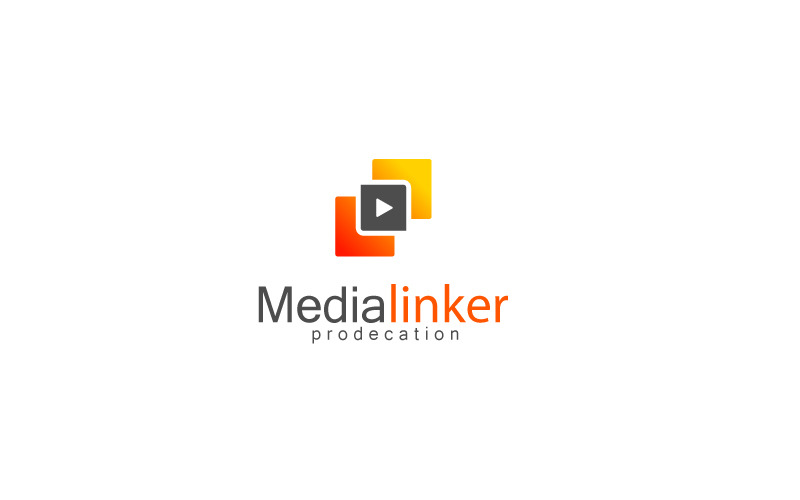 Media Play Logo Design Template Logo Template