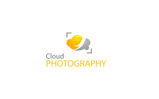 Photo Cloud Logo Design Template