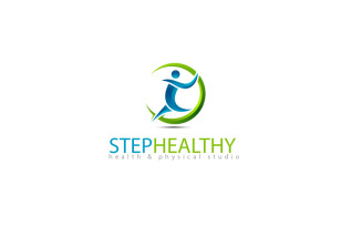 Physical Health Logo Design Template