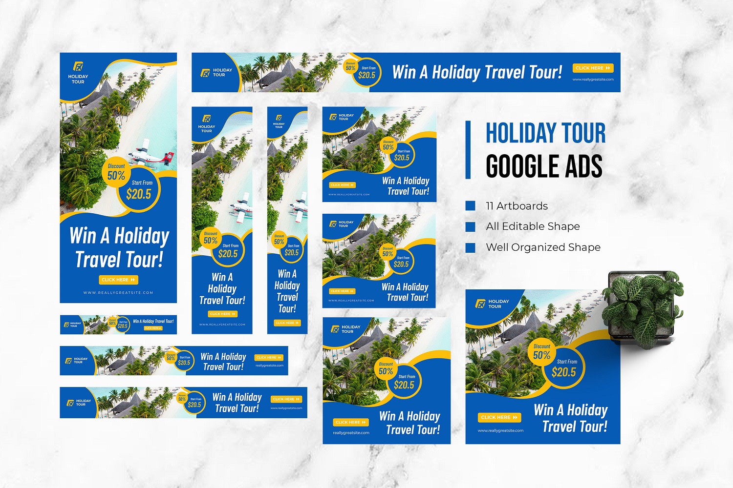 Kit Graphique #235107 Google Ads Divers Modles Web - Logo template Preview
