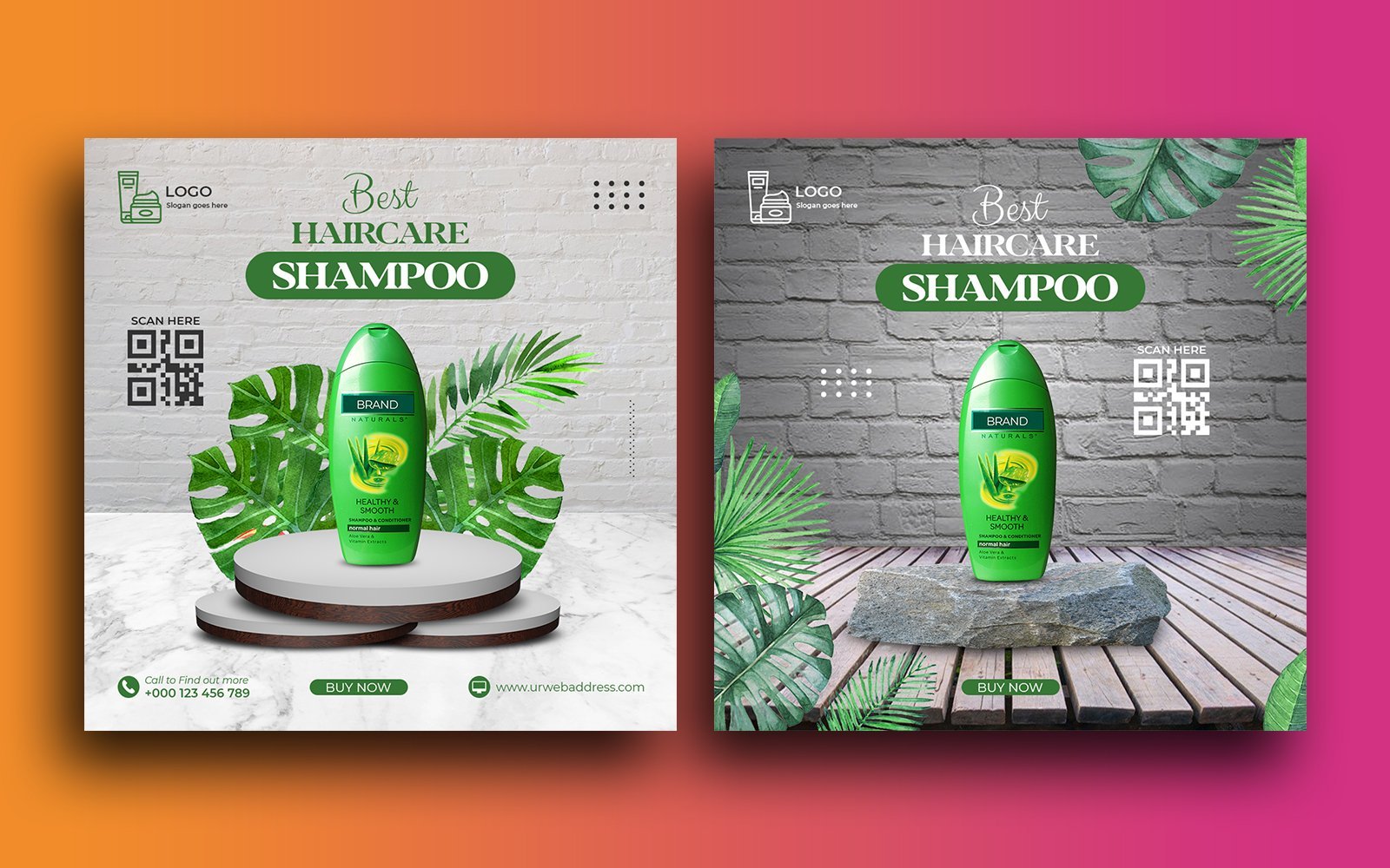 Kit Graphique #235139 Shampoo Banner Divers Modles Web - Logo template Preview