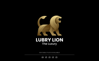 Lion Luxury Logo Template