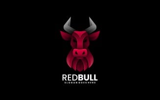 Red Bull Gradient Logo Template