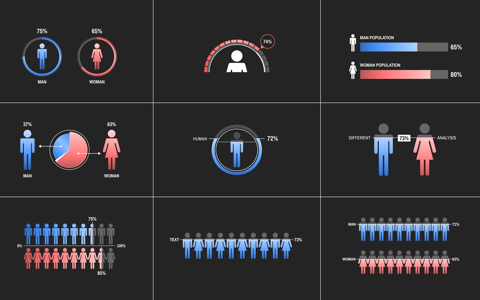 Kit Graphique #235252 People Human Divers Modles Web - Logo template Preview