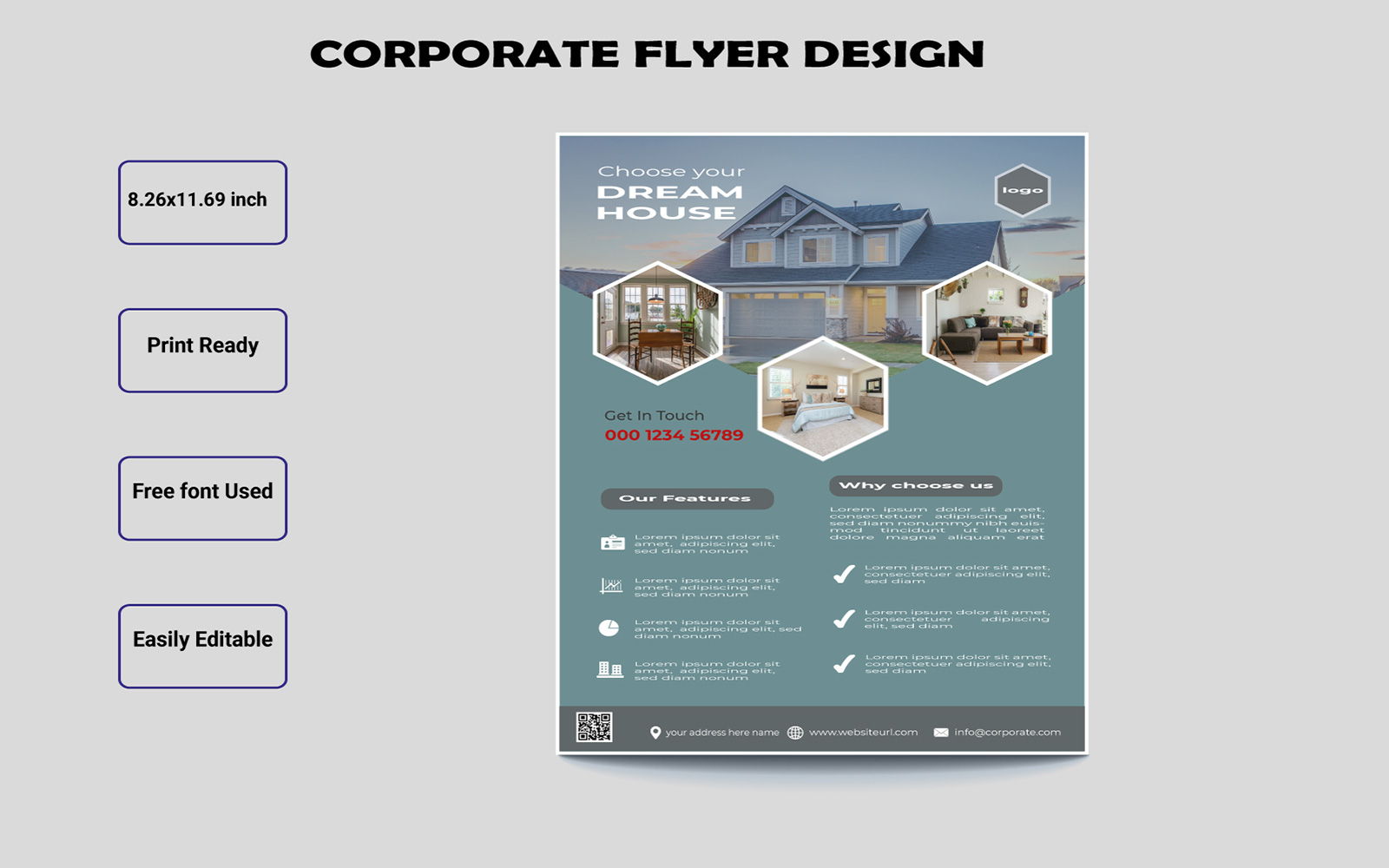 Template #235315 Designflyer Design Webdesign Template - Logo template Preview