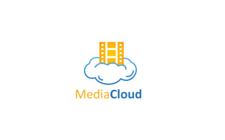 Creative Media Cloud Logo Design