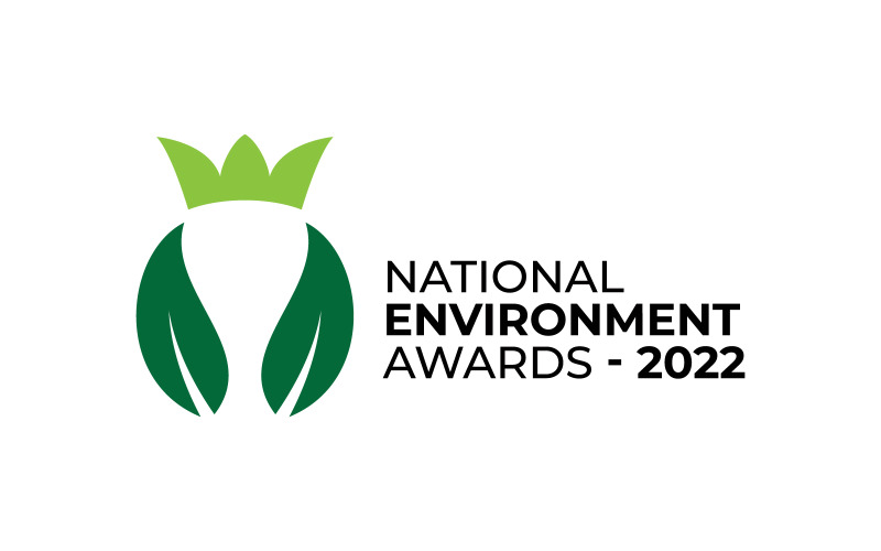 Environment Award Monogram Logo Template