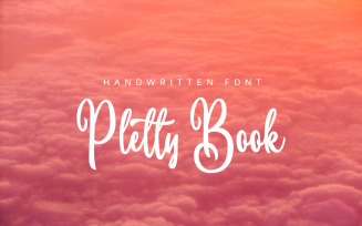Free Handwritten Fonts - Pletty Book