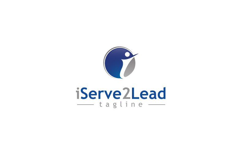 I Serve To Lead Logo Design Logo Template