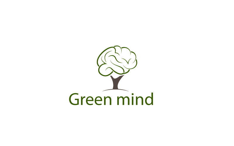 Mind Tree Logo Design Template Logo Template