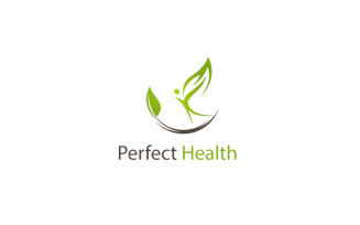 Perfect Health Logo Design Template
