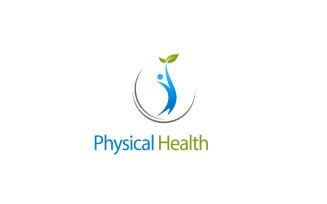 Physical Fitness Logo Design Template