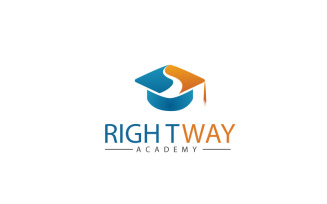 Right Way Logo Design Template