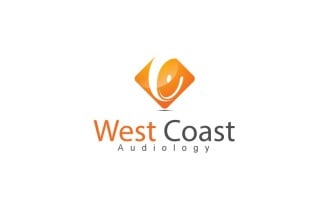 West Coast logo design template