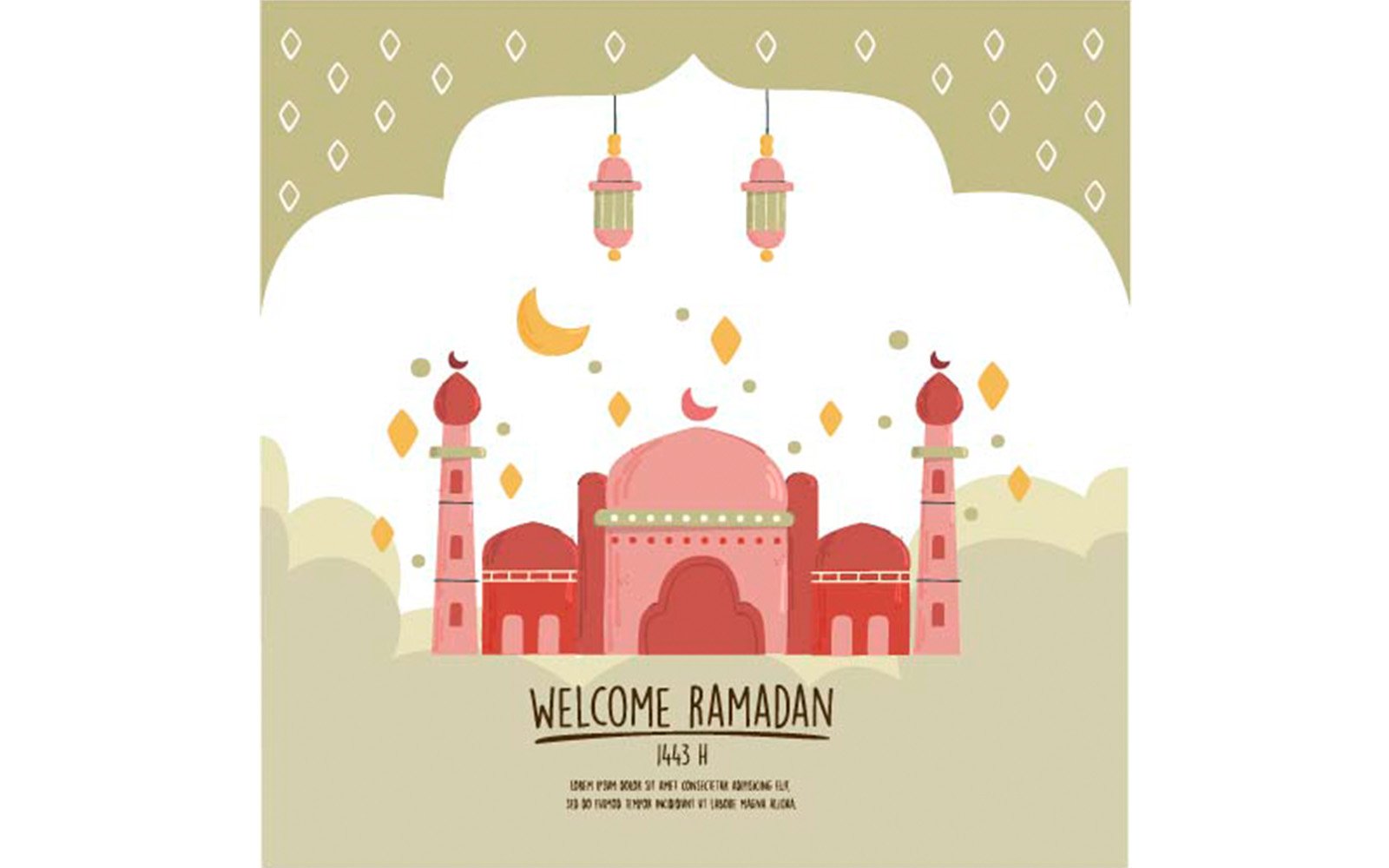 Kit Graphique #235466 Ramadan 2022 Divers Modles Web - Logo template Preview