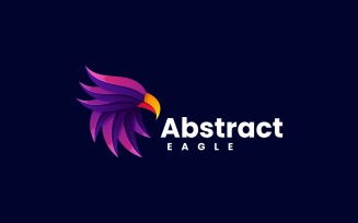 Abstract Eagle Gradient Logo