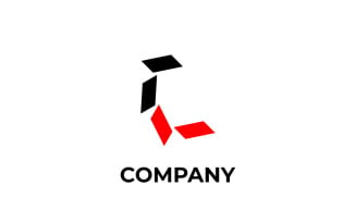 Monogram LC Letter Dynamic Logo