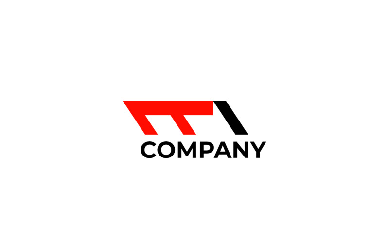 Monogram MF Clever Letter Logo Logo Template