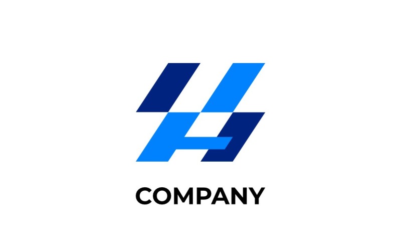 Monogram YAH Dynamic Letter Logo Logo Template