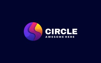 Circle Gradient Colorful Logo Design