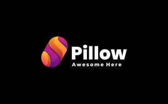 Pillow Gradient Colorful Logo
