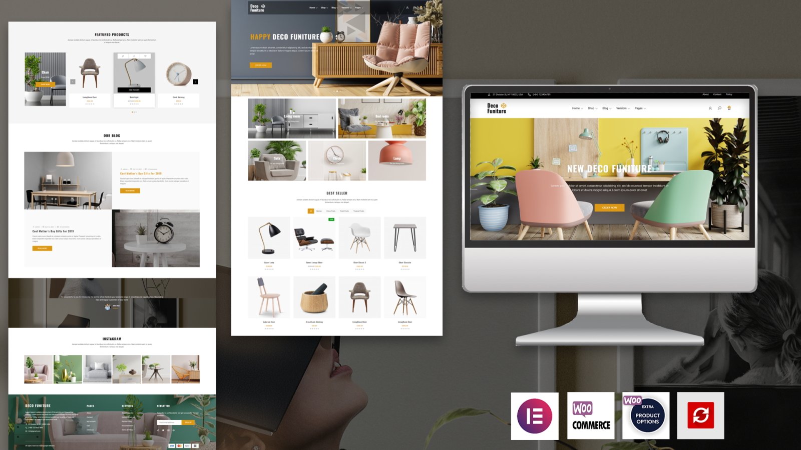 Template #235808 Woocommerce Mega Webdesign Template - Logo template Preview