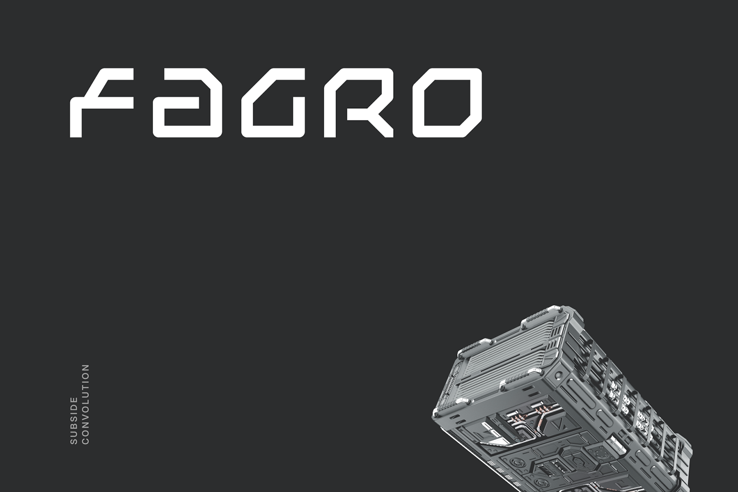 Fagro Futuristic Tech Font