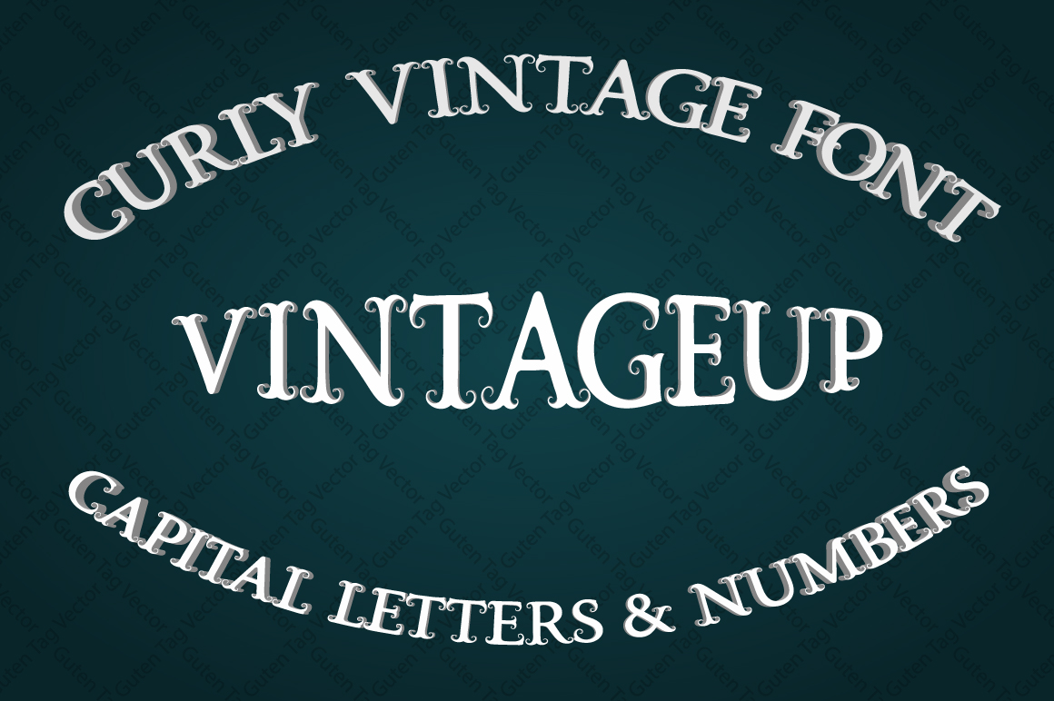 Template #235951 Vintage Curly Webdesign Template - Logo template Preview