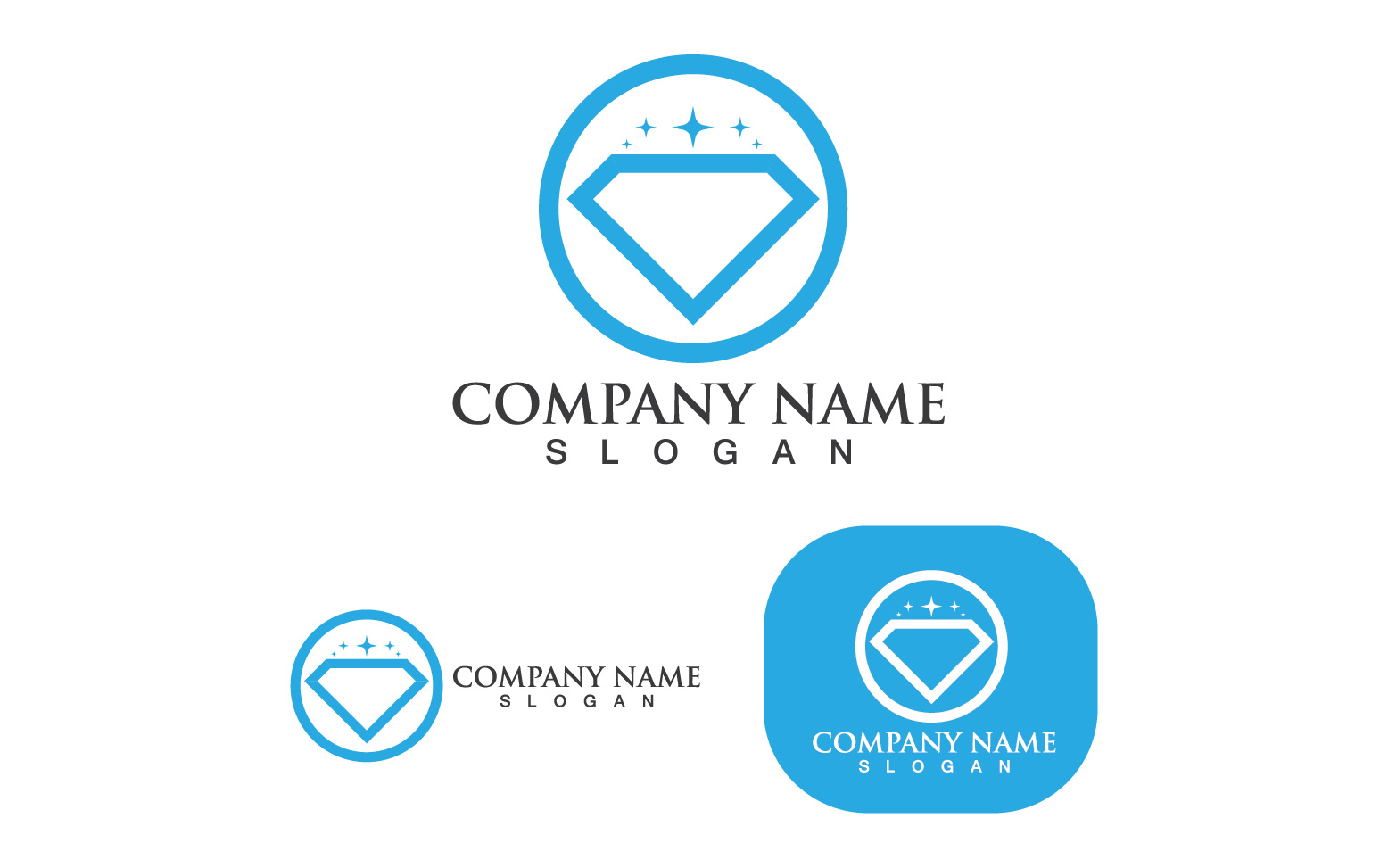 Kit Graphique #235975 Brilliant Cristal Divers Modles Web - Logo template Preview