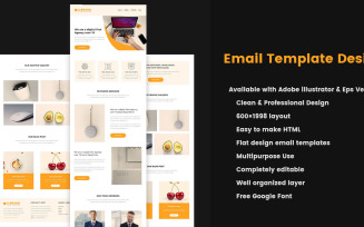Email newsletter Templates for Business, Corporate, Agency, Blog, Magazine, E-commerce