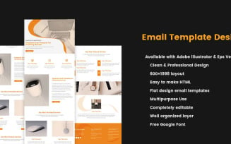 Email Templates For Business, Corporate, Agency, Blog, Magazine, E-commerce