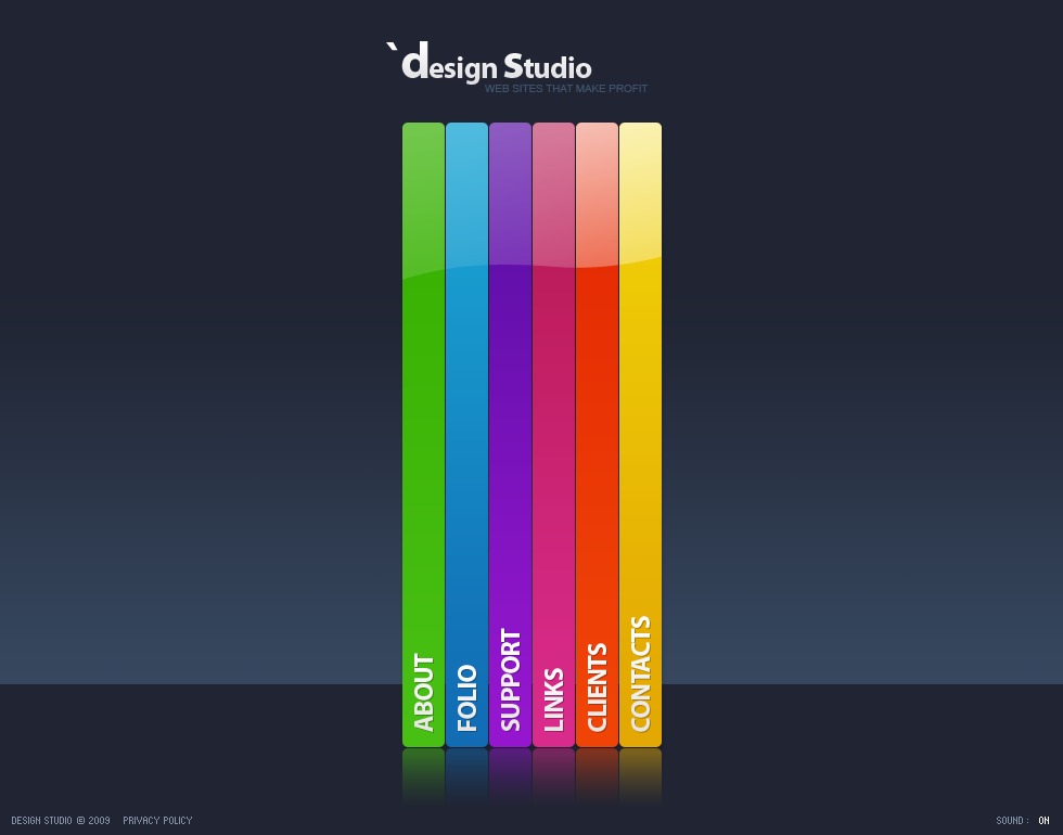 Design Studio Templates design studio flash template 23689