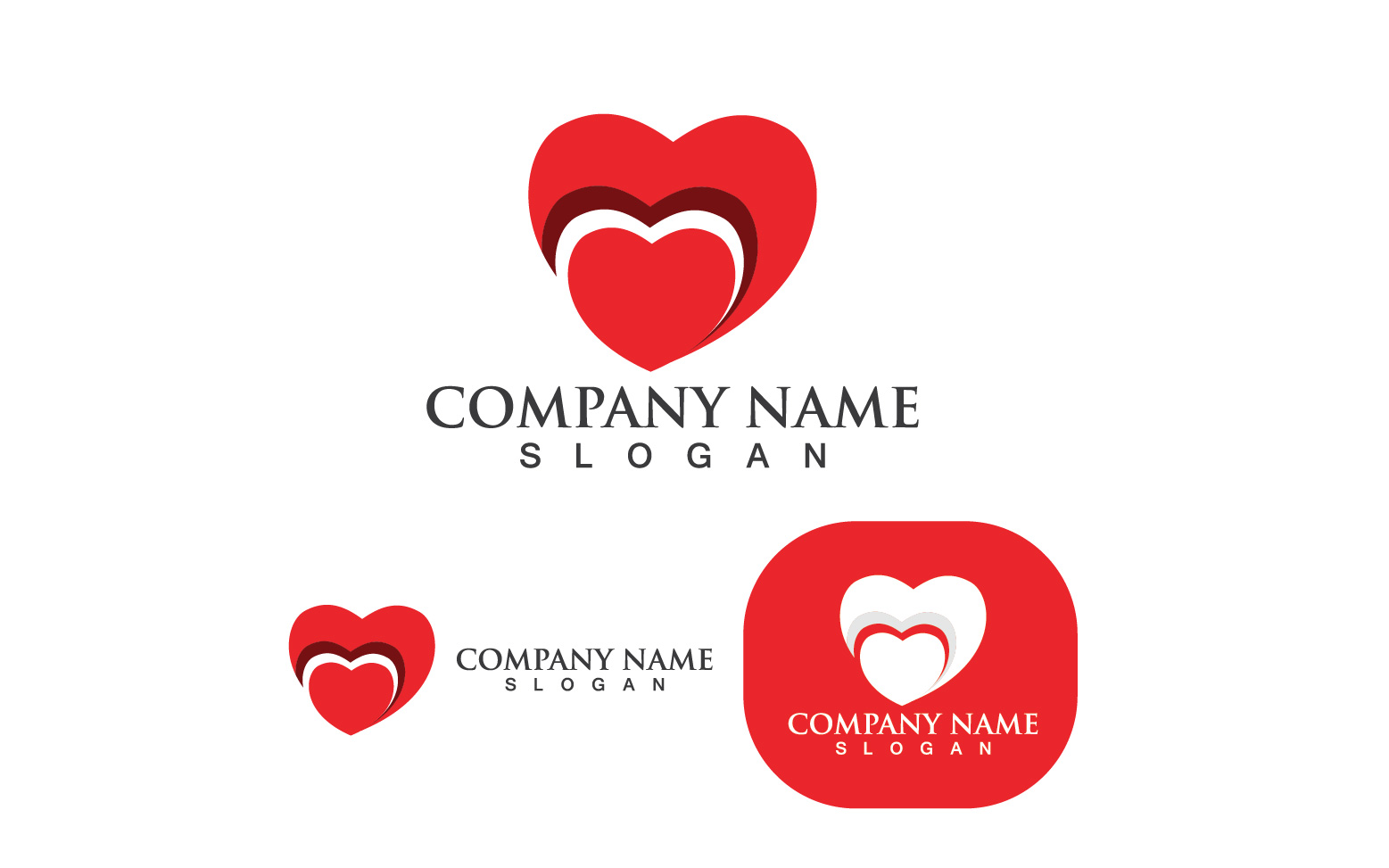 Template #236013 Birthday Cardiac Webdesign Template - Logo template Preview