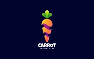 Carrot Gradient Logo Design