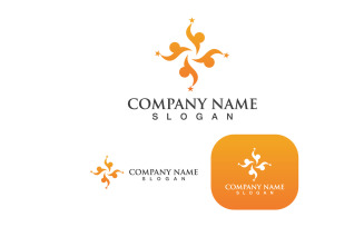 Community Group Logo, Network And Social Icon Vector 2